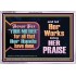 HONOR HER YOUR MOTHER   Eternal Power Acrylic Frame  GWAMAZEMENT10694  "32X24"