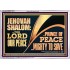 JEHOVAHSHALOM THE LORD OUR PEACE PRINCE OF PEACE  Church Acrylic Frame  GWAMAZEMENT10716  "32X24"