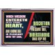 KNOWLEDGE IS PLEASANT UNTO THY SOUL UNDERSTANDING SHALL KEEP THEE  Bible Verse Acrylic Frame  GWAMAZEMENT10772  