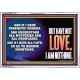 WITHOUT LOVE A VESSEL IS NOTHING  Righteous Living Christian Acrylic Frame  GWAMAZEMENT11765  