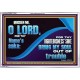 FOR THY RIGHTEOUSNESS SAKE BRING MY SOUL OUT OF TROUBLE  Ultimate Power Acrylic Frame  GWAMAZEMENT11925  