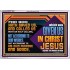 CALLED US WITH AN HOLY CALLING NOT ACCORDING TO OUR WORKS  Bible Verses Wall Art  GWAMAZEMENT12064  "32X24"