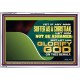 IF ANY MAN SUFFER AS A CHRISTIAN LET HIM NOT BE ASHAMED  Christian Wall Décor Acrylic Frame  GWAMAZEMENT12074  