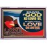 LOVE ONE ANOTHER  Custom Contemporary Christian Wall Art  GWAMAZEMENT12129  "32X24"