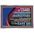 THY FAITHFULNESS IS UNTO ALL GENERATIONS O LORD  Bible Verse for Home Acrylic Frame  GWAMAZEMENT12156  "32X24"