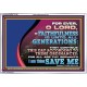 THY FAITHFULNESS IS UNTO ALL GENERATIONS O LORD  Bible Verse for Home Acrylic Frame  GWAMAZEMENT12156  