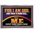 UNTO ME EVERY KNEE SHALL BOW  Scripture Wall Art  GWAMAZEMENT12176  "32X24"