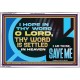 O LORD I AM THINE SAVE ME  Large Scripture Wall Art  GWAMAZEMENT12177  