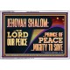 JEHOVAH SHALOM THE LORD OUR PEACE PRINCE OF PEACE  Righteous Living Christian Acrylic Frame  GWAMAZEMENT12251  