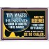 THY MAKER IS THINE HUSBAND THE LORD OF HOSTS IS HIS NAME  Encouraging Bible Verses Acrylic Frame  GWAMAZEMENT12713  "32X24"