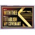 WITH THEE WILL I ESTABLISH MY COVENANT  Bible Verse Wall Art  GWAMAZEMENT12953  "32X24"