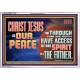 CHRIST JESUS IS OUR PEACE  Christian Paintings Acrylic Frame  GWAMAZEMENT12967  