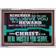 THE LORD WILL GIVE YOU AS A REWARD  Eternal Power Acrylic Frame  GWAMAZEMENT13080  