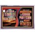 LAY HOLD ON ETERNAL LIFE WHEREUNTO THOU ART ALSO CALLED  Ultimate Inspirational Wall Art Acrylic Frame  GWAMAZEMENT13084  "32X24"