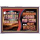 LAY HOLD ON ETERNAL LIFE WHEREUNTO THOU ART ALSO CALLED  Ultimate Inspirational Wall Art Acrylic Frame  GWAMAZEMENT13084  