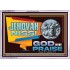 JEHOVAH NISSI GOD OF MY PRAISE  Christian Wall Décor  GWAMAZEMENT13119  "32X24"