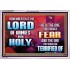 FEAR THE LORD WITH TREMBLING  Ultimate Power Acrylic Frame  GWAMAZEMENT9567  "32X24"