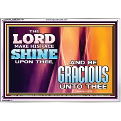 HIS FACE SHINE UPON THEE  Scriptural Prints  GWAMAZEMENT9797  "32X24"