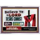 WHOSOEVER BELIEVETH ON HIM SHALL NOT BE ASHAMED  Contemporary Christian Wall Art  GWAMAZEMENT9917  
