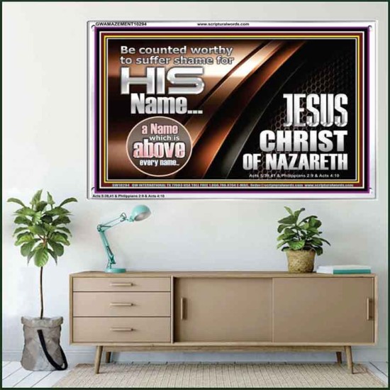 BE COUNTED WORTHY OF THE LORD  Décor Art Works  GWAMAZEMENT10294  