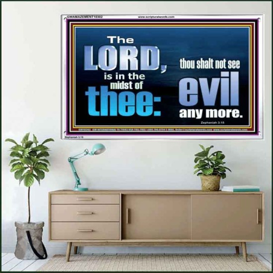 THOU SHALL NOT SEE EVIL ANY MORE  Unique Scriptural ArtWork  GWAMAZEMENT10302  