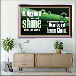 THE LIGHT SHINE UPON THEE  Custom Wall Décor  GWAMAZEMENT10314  "32X24"