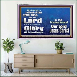 HIS GLORY SHALL BE SEEN UPON YOU  Custom Art and Wall Décor  GWAMAZEMENT10315  "32X24"