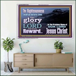 THE GLORY OF THE LORD WILL BE UPON YOU  Custom Inspiration Scriptural Art Acrylic Frame  GWAMAZEMENT10320  "32X24"
