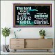 DIRECT YOUR HEARTS INTO THE LOVE OF GOD  Art & Décor Acrylic Frame  GWAMAZEMENT10327  