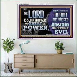 THE LORD GOD ALMIGHTY GREAT IN POWER  Sanctuary Wall Acrylic Frame  GWAMAZEMENT10379  "32X24"