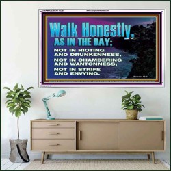 WALK HONESTLY ALL THE TIME  Eternal Power Picture  GWAMAZEMENT10385  "32X24"