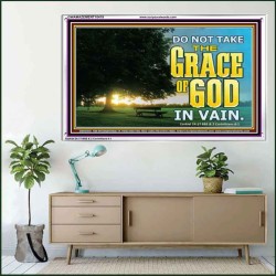 DO NOT TAKE THE GRACE OF GOD IN VAIN  Ultimate Power Acrylic Frame  GWAMAZEMENT10419  "32X24"