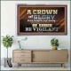CROWN OF GLORY FOR OVERCOMERS  Scriptures Décor Wall Art  GWAMAZEMENT10440  
