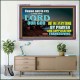CEASE NOT TO CRY UNTO THE LORD  Encouraging Bible Verses Acrylic Frame  GWAMAZEMENT10458  