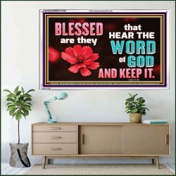 BE DOERS AND NOT HEARER OF THE WORD OF GOD  Bible Verses Wall Art  GWAMAZEMENT10483  "32X24"