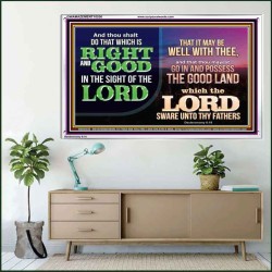 THAT IT MAY BE WELL WITH THEE  Contemporary Christian Wall Art  GWAMAZEMENT10536  "32X24"