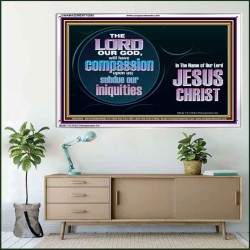 HAVE COMPASSION UPON US O LORD  Christian Paintings  GWAMAZEMENT10565  "32X24"