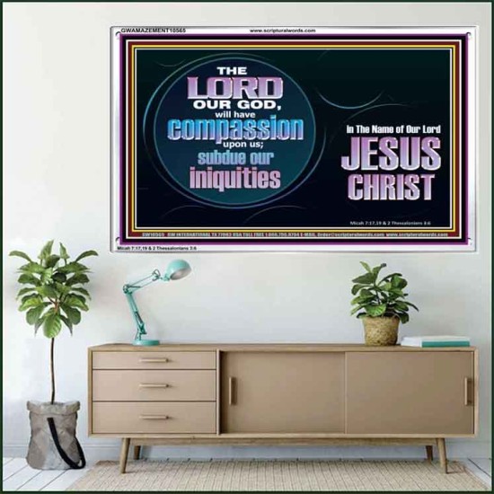 HAVE COMPASSION UPON US O LORD  Christian Paintings  GWAMAZEMENT10565  