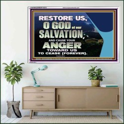 GOD OF OUR SALVATION  Scripture Wall Art  GWAMAZEMENT10573  "32X24"