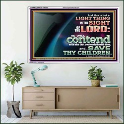 LIGHT THING IN THE SIGHT OF THE LORD  Unique Scriptural ArtWork  GWAMAZEMENT10611B  "32X24"