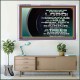 GO OUT WITH CELEBRATION AND BACK IN PEACE  Unique Bible Verse Acrylic Frame  GWAMAZEMENT10618B  