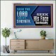 SEEK THE LORD HIS STRENGTH AND SEEK HIS FACE CONTINUALLY  Eternal Power Acrylic Frame  GWAMAZEMENT10658  