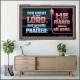 THE LORD IS TO BE FEARED ABOVE ALL GODS  Righteous Living Christian Acrylic Frame  GWAMAZEMENT10666  