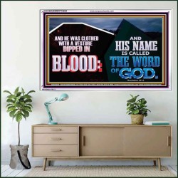 AND HIS NAME IS CALLED THE WORD OF GOD  Righteous Living Christian Acrylic Frame  GWAMAZEMENT10684  