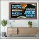 ABBA FATHER WILL MAKE OUR WILDERNESS A POOL OF WATER  Christian Acrylic Frame Art  GWAMAZEMENT10737  