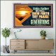 ABBA FATHER WE WILL SHEW FORTH THY PRAISE TO ALL GENERATIONS  Bible Verse Acrylic Frame  GWAMAZEMENT12093  