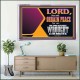 THE LORD WILL ORDAIN PEACE FOR US  Large Wall Accents & Wall Acrylic Frame  GWAMAZEMENT12113  