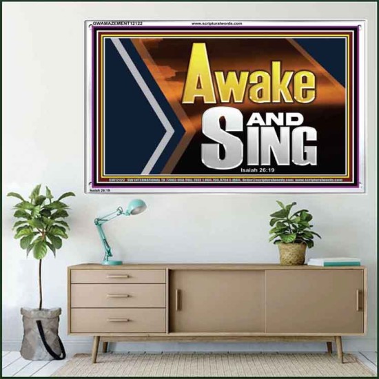 AWAKE AND SING  Affordable Wall Art  GWAMAZEMENT12122  