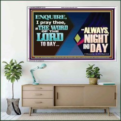 THE WORD OF THE LORD TO DAY  New Wall Décor  GWAMAZEMENT12151  "32X24"