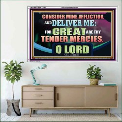 GREAT ARE THY TENDER MERCIES O LORD  Unique Scriptural Picture  GWAMAZEMENT12180  "32X24"
